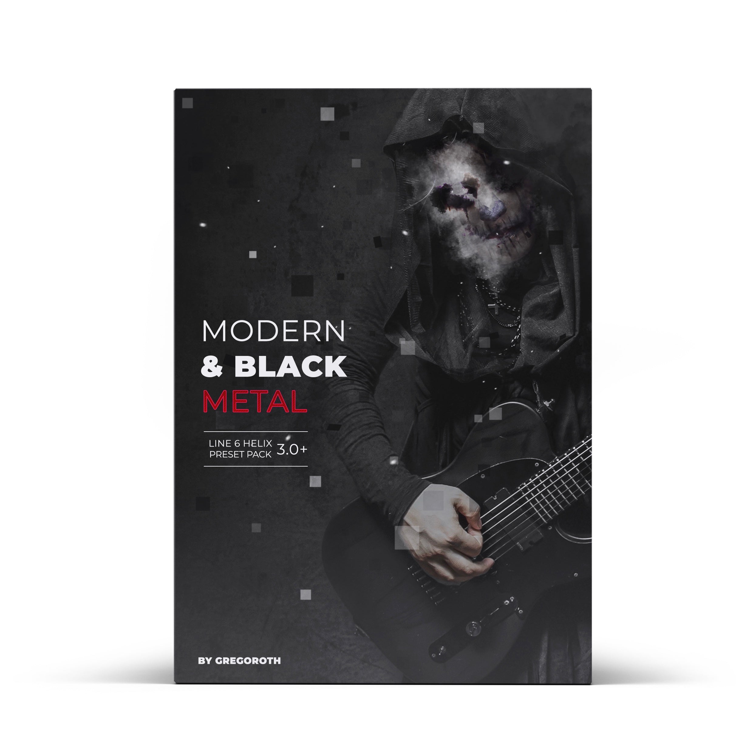 Modern & Black - L6 Helix Black Death Metal Helix Pack